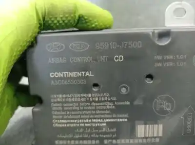 Автозапчасти б/у блок управления подушками безопасности за kia xceed (cd) 1.0 t-gdi ссылки oem iam 95910j7500 a3c08530302 
