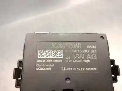 Pezzo di ricambio per auto di seconda mano modulo elettronico per seat ateca (kh7, khp) 2.0 tdi riferimenti oem iam 3q0907530ar  