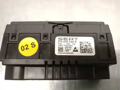 Second-hand car spare part electronic module for seat ateca (kh7, khp) 2.0 tdi oem iam references 575035736b  575035736b
