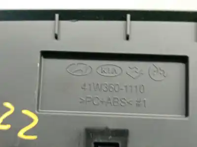 Автозапчасти б/у предупреждение за kia xceed (cd) 1.0 t-gdi ссылки oem iam 93600j7000 41w3601110 