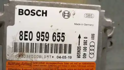 Автозапчастина б/у блок управління подушками безпеки для audi a4 b6 (8e2) 1.9 tdi посилання на oem iam 8e0959655 0285001400 bosch 