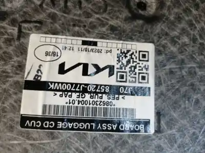 Pezzo di ricambio per auto di seconda mano vassoio posteriore per kia xceed (cd) 1.0 t-gdi riferimenti oem iam 85720j7700wk  85720j7700wk