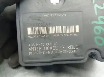Pezzo di ricambio per auto di seconda mano abs per peugeot 207/207+ (wa_, wc_) 1.4 hdi riferimenti oem iam 9663945580 10020701054 ate 4541fx