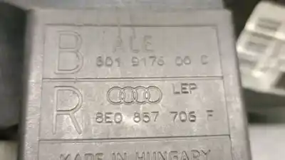 Peça sobressalente para automóvel em segunda mão cinto de segurança dianteiro direito por audi a4 b6 (8e2) 1.9 tdi referências oem iam 8e0857706f 601917600c ale 8e0857706f