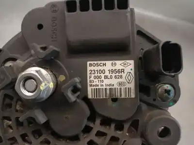 Автозапчастина б/у генератор для dacia dokker express furgoneta/monovolumen 1.6 lpg посилання на oem iam 231001956r f000bl0628 bosch 231001956r