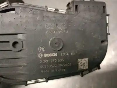 Автозапчастина б/у коробка метелика для kia stonic (yb) 1.2 cvvt посилання на oem iam 3510008050 0280750805 bosch 3510008050