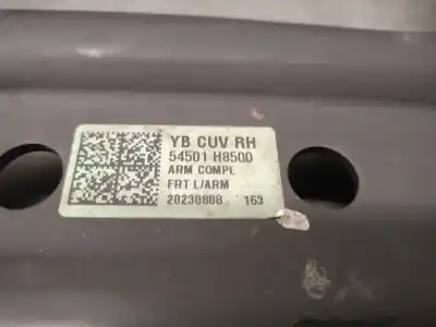 Автозапчасти б/у передний правый нижний рычаг подвески за kia stonic (yb) 1.2 cvvt ссылки oem iam 54501h8500  54501h8500