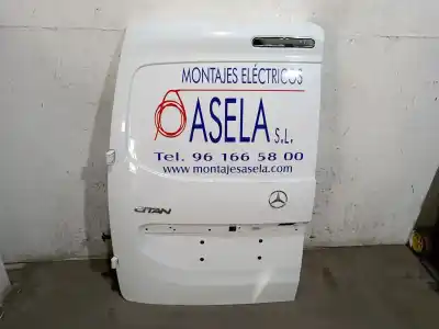 Автозапчастина б/у двері задні ліві для mercedes-benz citan furgoneta/monovolumen (w420) 1.5 110 cdi (420.623) посилання на oem iam a4207401100