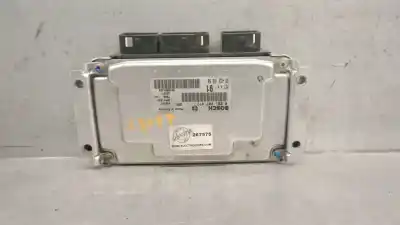 Second-hand car spare part ecu engine control for peugeot 206 cc (2d) 1.6 16v (2dnfuf, 2dnfur) oem iam references 9643218980 0261207477 bosch 