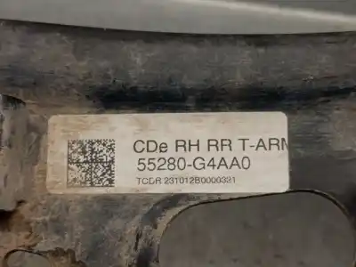 Автозапчасти б/у рычаг задней нижней правой подвески за kia xceed (cd) 1.0 t-gdi ссылки oem iam 55280g4aa0  55280g4aa0