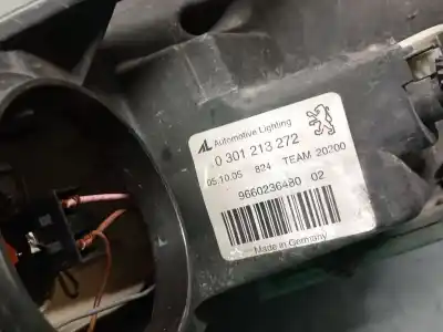 Автозапчасти б/у правая фара за peugeot 407 sw (6e_, 6d_) 2.0 hdi 135 ссылки oem iam 9660236480 0301213272 automotive 620692