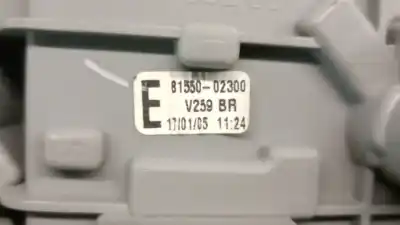 Second-hand car spare part right tailgate light for toyota corolla (_e12_) 1.4 d (nde120_) oem iam references 8155002300  8149713010