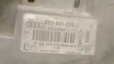 Автозапчастина б/у ліва фара для audi a4 b6 (8e2) 1.9 tdi посилання на oem iam   8e0941029c