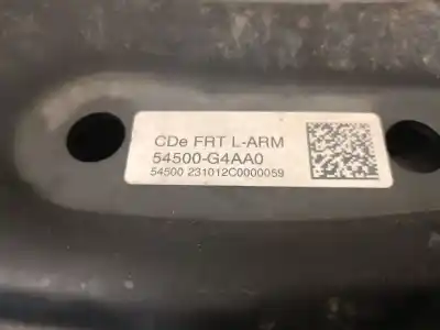 Peça sobressalente para automóvel em segunda mão braço de suspensão inferior esquerdo dianteiro por kia xceed (cd) 1.0 t-gdi referências oem iam 54500g4aa0  54500g4aa0
