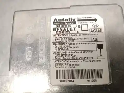 Автозапчасти б/у блок управления подушками безопасности за renault megane ii (bm0/1_, cm0/1_) 1.9 dci ссылки oem iam 8200481127a  