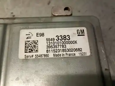 Second-hand car spare part ecu engine control for opel corsa e (x15) 1.3 cdti (08, 68) oem iam references 55493383  55493383