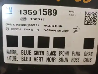 Автозапчасти б/у проверьте блок управления за opel corsa e (x15) 1.3 cdti (08, 68) ссылки oem iam 13591589  13591589