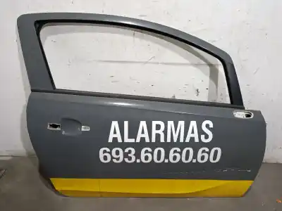 Автозапчастина б/у передні праві двері для opel corsa e (x15) 1.3 cdti (08, 68) посилання на oem iam 124485