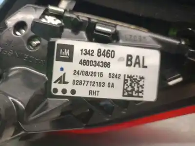 Автозапчасти б/у правый задний фонарь за opel corsa e (x15) 1.3 cdti (08, 68) ссылки oem iam 13428460  1222574