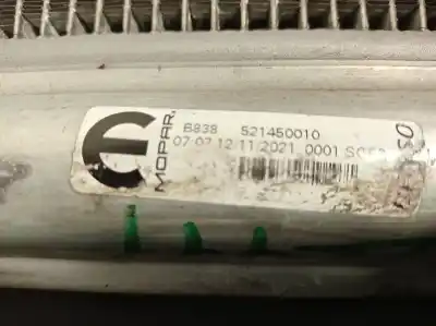 Second-hand car spare part air conditioning condenser / radiator for jeep compass (mp, m6, mv, m7) 1.3 oem iam references mr4707730160 521450010 mopar 