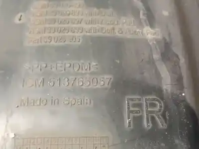 Автозапчастина б/у передня ліва колесна арка для opel corsa e (x15) 1.3 cdti (08, 68) посилання на oem iam 513765057  39026897