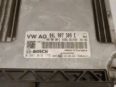 Pezzo di ricambio per auto di seconda mano centralina motore per skoda rapid (nh3, nk3, nk6) 1.6 tdi riferimenti oem iam 04l907309e 0281019175 bosch 