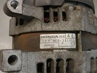 Автозапчастина б/у генератор для honda accord vii (cl, cn) 2.2 i-ctdi (cn1) посилання на oem iam 31100rbde02 1042103911 denso 31100rbde02