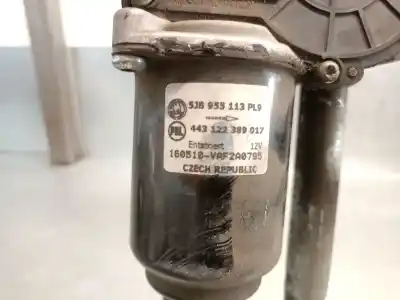 Second-hand car spare part front windshield wiper motor for skoda rapid (nh3, nk3, nk6) 1.6 tdi oem iam references 5jb955113pl9  5jb955113 Second-hand car spare part front windshield wiper motor for skoda rapid (nh3, nk3, nk6) 1.6 tdi oem iam references 5jb955113pl9  5jb955113