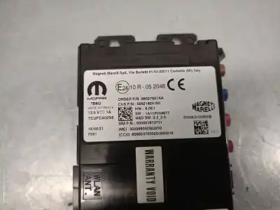 İkinci el araba yedek parçası elektronik modül için jeep compass (mp, m6, mv, m7) 1.3 oem iam referansları 00521825180  