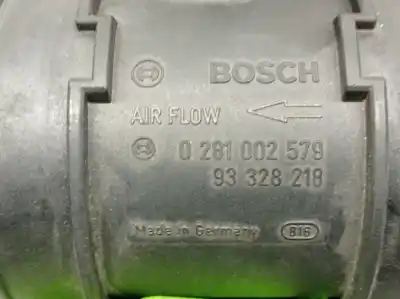 Автозапчастина б/у витратомір повітря для opel meriva a monospace (x03) 1.7 dti (e75) посилання на oem iam 93328218 0281002579 bosch 