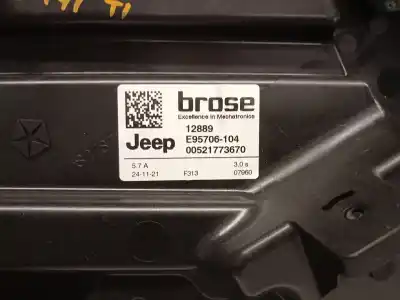 Автозапчастина б/у регулятор склона задній лівий для jeep-viasa compass (mp, m6, mv, m7) 1.3 посилання на oem iam 00521773670  