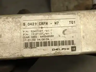 Автозапчастина б/у інтеркулер для opel meriva a monospace (x03) 1.7 dti (e75) посилання на oem iam 52401245  6302050