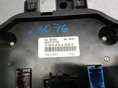 Peça sobressalente para automóvel em segunda mão comando de sofagem (chauffage / ar condicionado) por fiat 500 (312_) 1.3 d multijet (312axb1a) referências oem iam 735451997  735451997