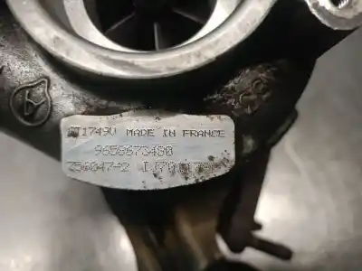 Автозапчастина б/у турбонагрузник для peugeot 407 sw (6e_, 6d_) 2.0 hdi 135 посилання на oem iam 9658673480 7560472 garrett 0375k8
