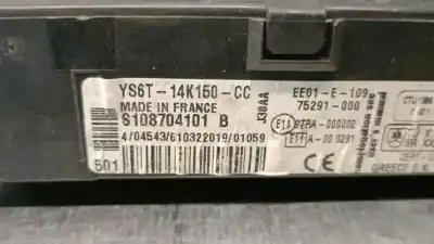 Second-hand car spare part fuse box unit for ford fiesta iv (ja_, jb_) 1.25 i 16v oem iam references ys6t14k150cc s108704101b siemens 