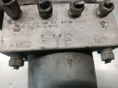 Second-hand car spare part abs for toyota auris (_e15_) 1.33 dual-vvti (nre150_) oem iam references 4451002230  4451002230