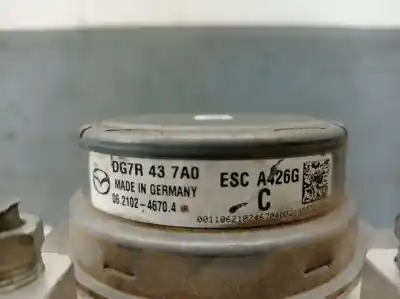Peça sobressalente para automóvel em segunda mão abs por mazda 2 (dl, dj) 1.5 skyactiv-g referências oem iam dg7r437a0 06210246704 dgy8437a0