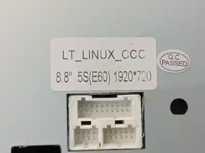 Second-hand car spare part multifunction display for bmw 5 touring (e61) 525 d oem iam references 256d2  