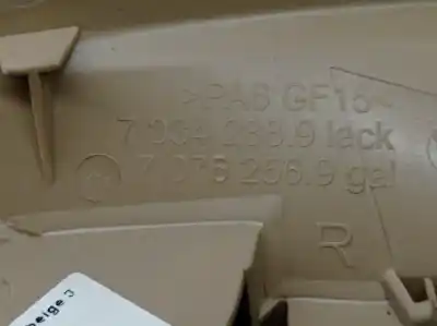 Second-hand car spare part interior right front handle for bmw 5 touring (e61) 525 d oem iam references 51217076260 70342889 51217076260