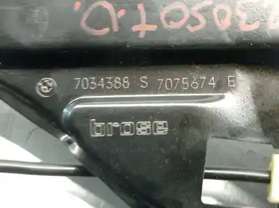 Peça sobressalente para automóvel em segunda mão elevador de vidros traseiro direito por bmw 5 touring (e61) 525 d referências oem iam 7034388s 7075674e 67626922320