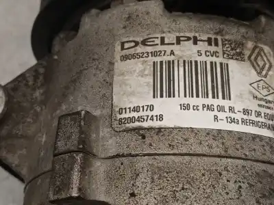 Peça sobressalente para automóvel em segunda mão compressor de ar condicionado a/a a/c por renault megane ii (bm0/1_, cm0/1_) 1.9 dci referências oem iam 8200457418  8200457418