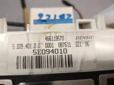 Second-hand car spare part heating / air conditioning control panel for opel corsa d (s07) 1.3 cdti (l08, l68) oem iam references 5e094010  6822108