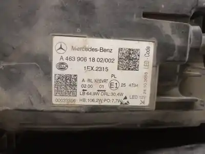 Pezzo di ricambio per auto di seconda mano faro anteriore destro per mercedes-benz clase g (w463) g 500 (463.260, 463.261) riferimenti oem iam a4639061802  a4639061101