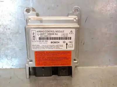Pièce détachée automobile d'occasion BOITIER DE COMMANDE D'AIRBAG pour FORD FOCUS LIM. (CB4)  Références OEM IAM 4M5T14B056BJ 0285001552 BOSCH 