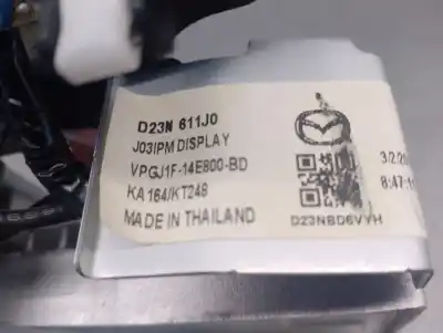 Автозапчасти б/у многофункциональный дисплей за mazda 2 (dl, dj) 1.5 skyactiv-g ссылки oem iam d23n611j0  d23n611j0