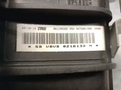 Peça sobressalente para automóvel em segunda mão airbag dianteiro direito por citroen c-elysee (dd_) 1.6 bluehdi 100 referências oem iam 34119232e  9675001980