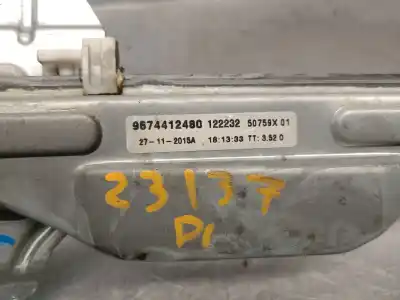 Peça sobressalente para automóvel em segunda mão elevador de vidros dianteira esquerda por citroen c-elysee (dd_) 1.6 bluehdi 100 referências oem iam 9674412480 122242f inteva 9674412480