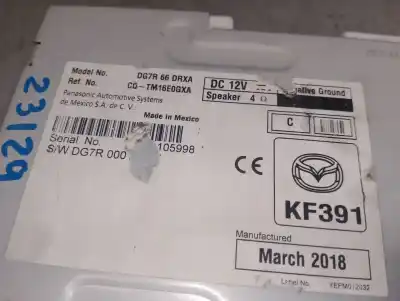 Автозапчастина б/у електронний модуль для mazda 2 (dl, dj) 1.5 skyactiv-g посилання на oem iam dg7r66drxa  dg7r66drxa