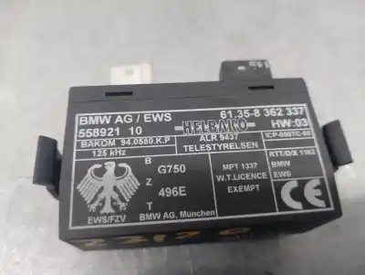 Pezzo di ricambio per auto di seconda mano centralina immobilizzatore per bmw 3 (e36) 318 tds riferimenti oem iam 61358362337  