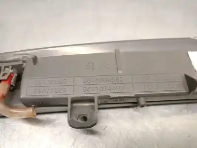 Peça sobressalente para automóvel em segunda mão farolim de travão central por citroen c4 i (lc_) 1.6 hdi referências oem iam 9646804580  6350v2